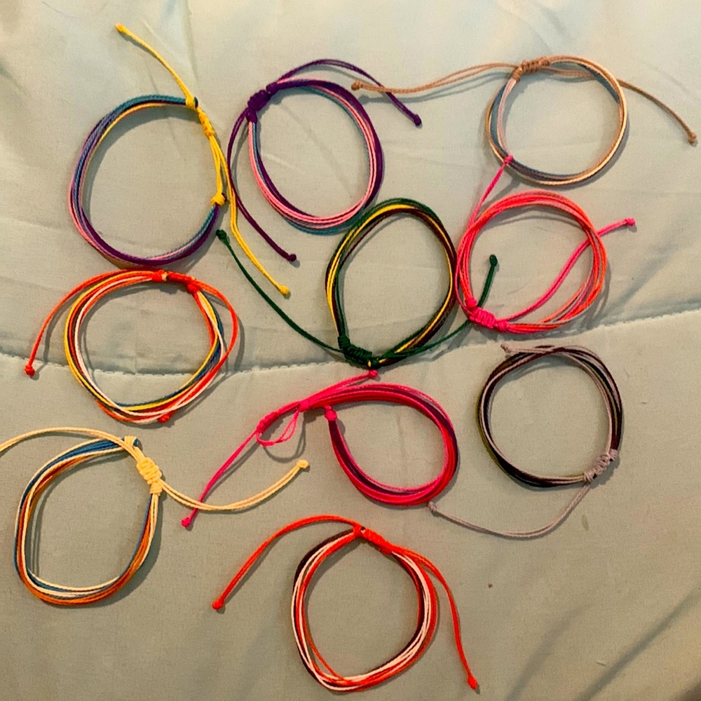 9 very cute bracelet/anklets